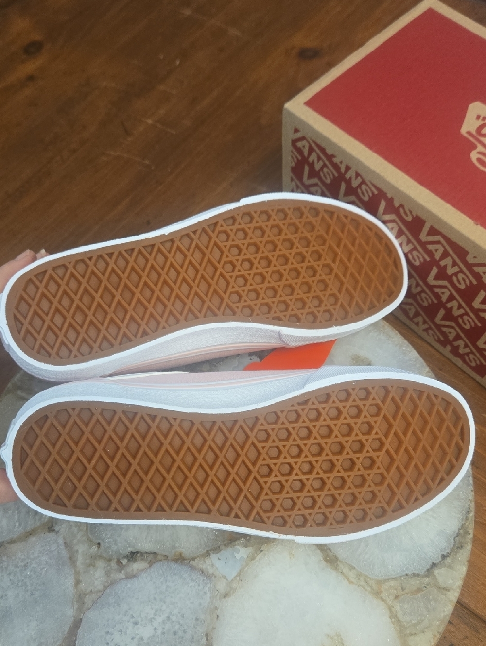Nwt Vans Ward Pink Mens5/ladies7 - Picture 4 of 5